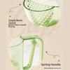 Clear Scale Egg Beating Cup Semi-Automatic Kitchen Stirring Bottle  Kitchen Accessories