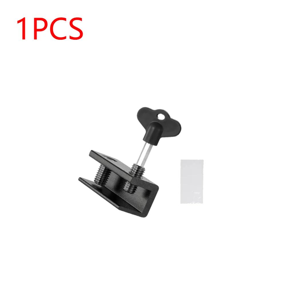 1-10Pcs Aluminum Alloy Window Security Lock Limit Sliding Door Windows Restrictor Child Safety Anti-theft Household Improvement