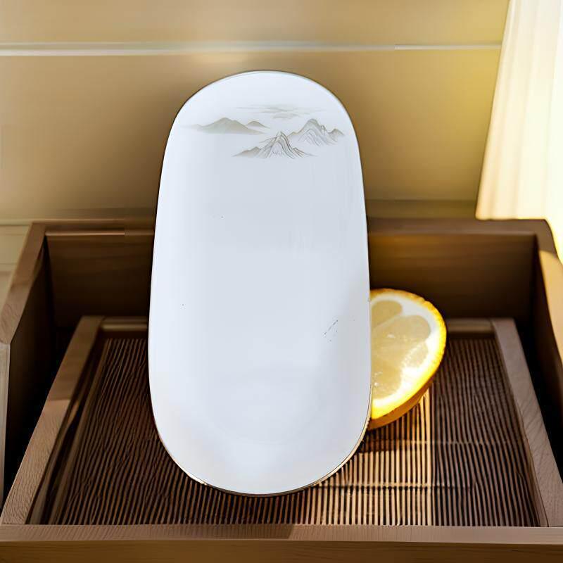 Luxury Gold Rim Bone China Tableware Set - Elegant Ceramic Plates, Bowls, and Dishes for Hotels or Home Use