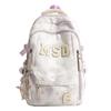 Schoolbag New Student Schoolbag Junior High School Girl Large Capacity Cute Star Backpack Ins Wind Middle School High School Backpack