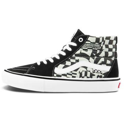 SK8 HI Chessboard Black/White VN0A5FCC9CU