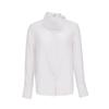 VEROMODA Lyocell Wool Blend Neck-Tie Blouse