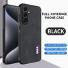 Stitching Color Retro Matte Leather Case For Samsung Galaxy A56 A36 A16 A06 A55 A35 Full Cover Camera Protector Anti Slide Shell