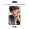 ATEEZ THE WORLD EP.FIN : WILL DMC MUSIC Official Photocard