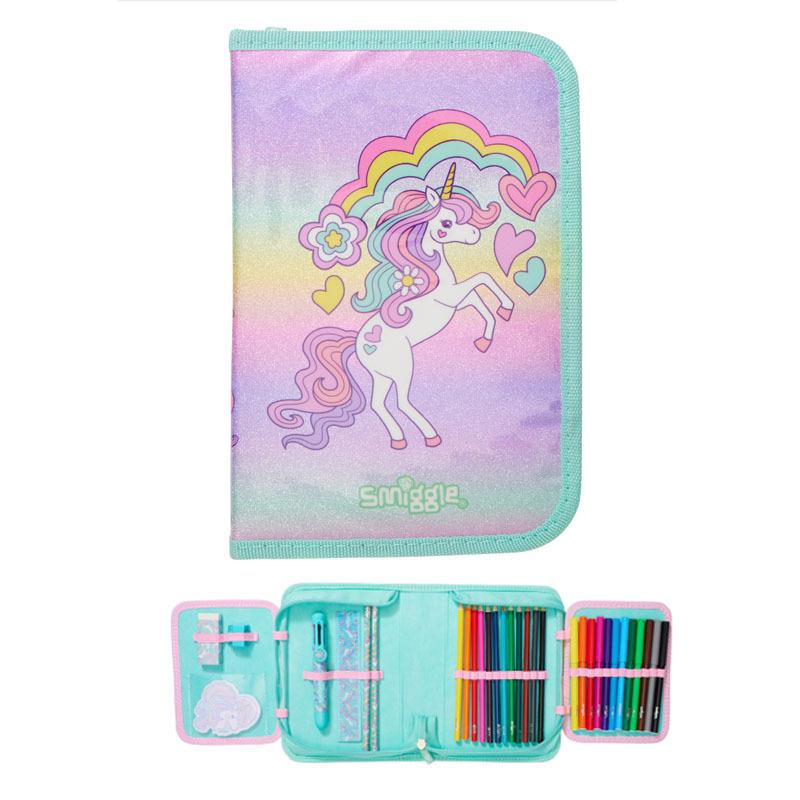 Smiggle Australia Stationery Set: Large-Capacity Art Bag for Primary & Secondary Students