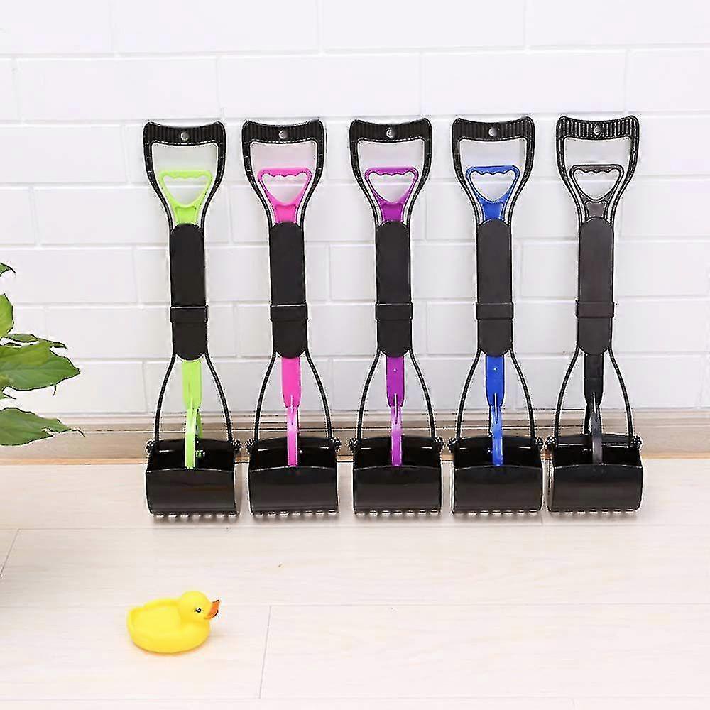 Foldable Waste Picker Convenient Excrement Collector Dog Poop Scooper Long Handle Animal