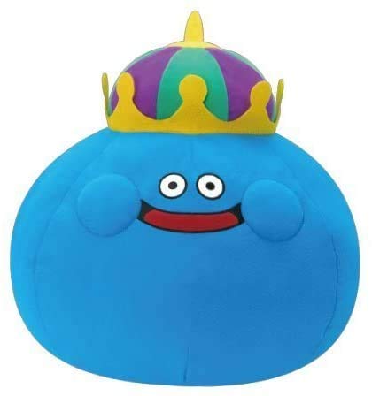 TAITO Dragon Quest AM Large Plush Toy King Slime & Slime Behomazun (1 King Slime)
