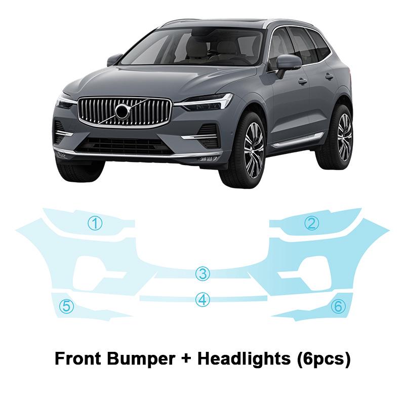 Volvo XC60 R 22-24 TPU Invisible Scratch-Proof Brightening Film