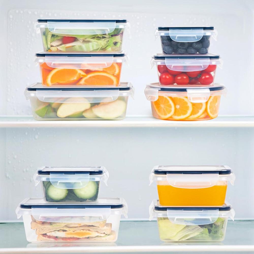 

24Pcs/Set Food Storage Containers Kitchen Airtight PP Jars with Lid (BPA-Free,FDA/LFGB/FCM Certified) Type A