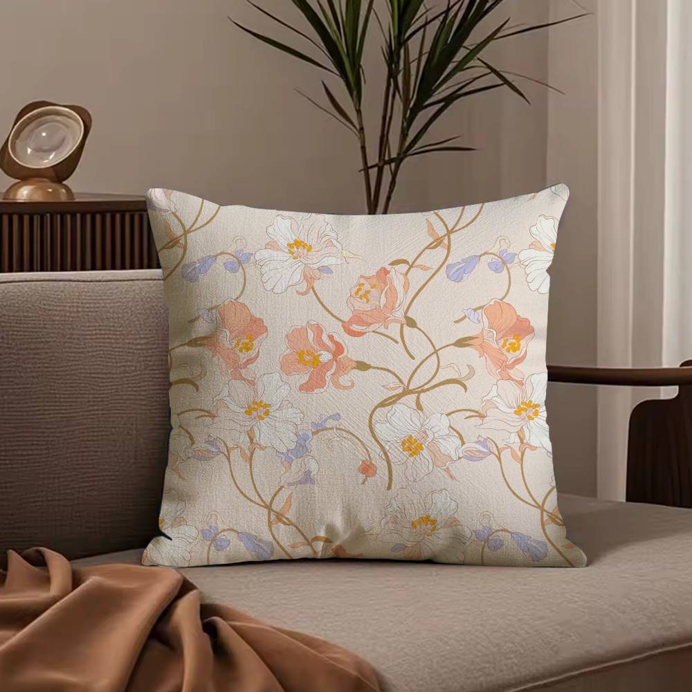

Art P-Painting Flowers Pillow Case null 30X30cm