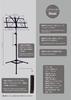 Berkeley Lightweight Steel Music Stand MS-200N Black with Bag