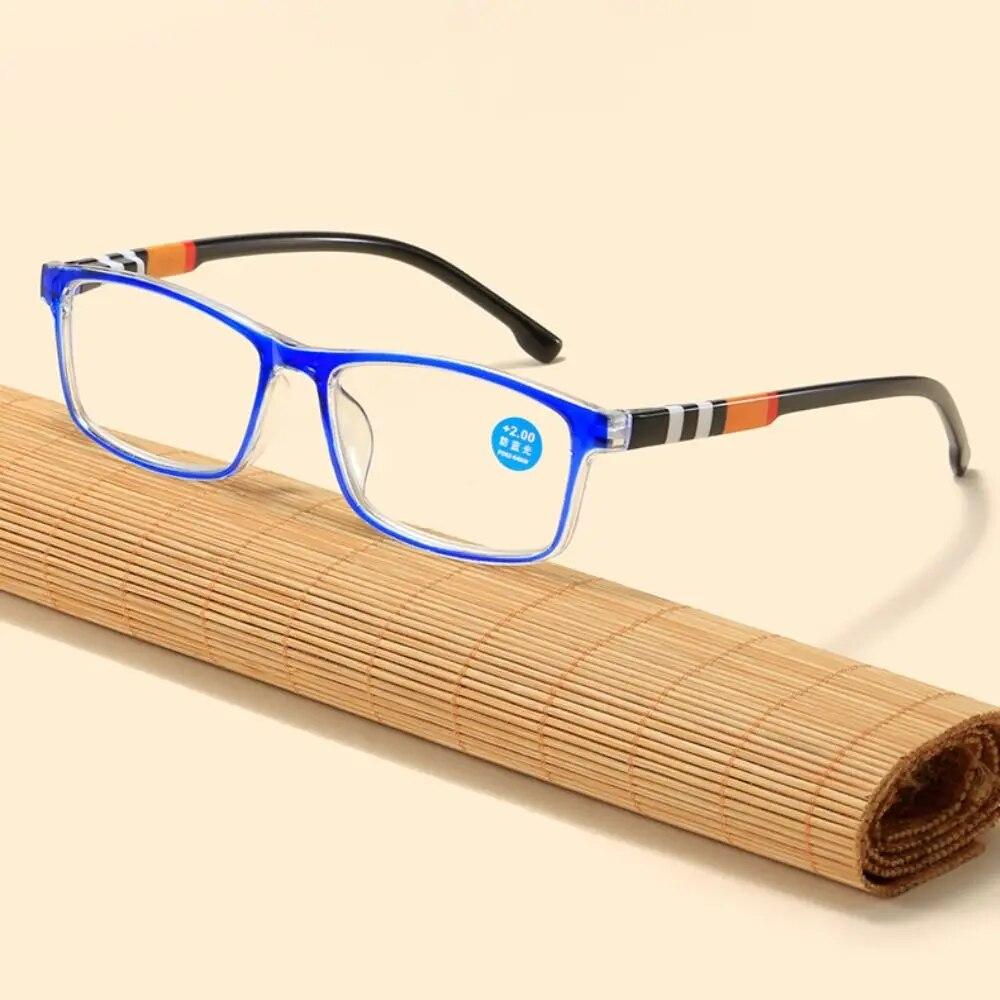 Multifocal Progressive Reading Glasses Men Intelligent Small Frame Ultralight Anti Blue Light Presbyopic Eyewear Women +1.0~+4.0