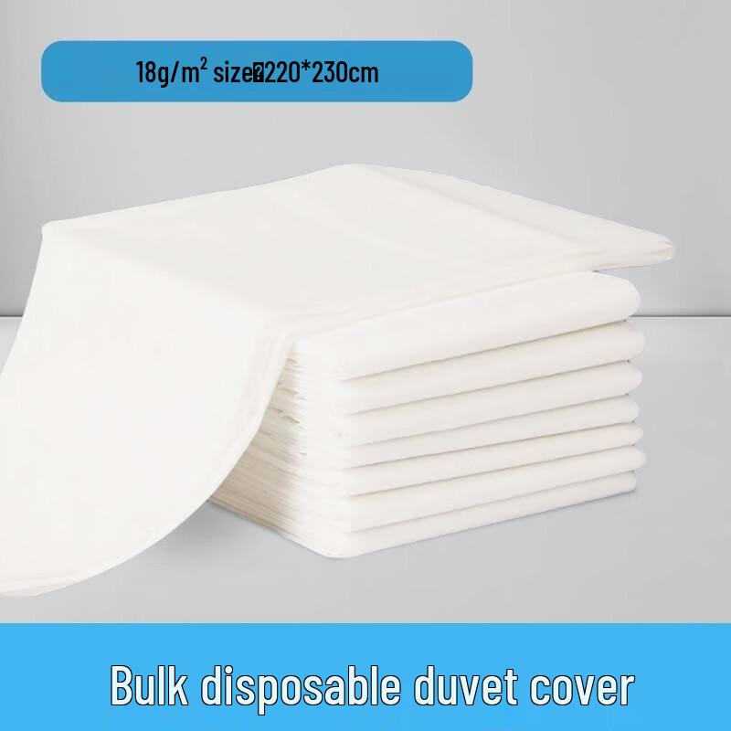 Miling Disposable Hotel Bedding Cover and Towel Pack 220x230 cm