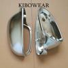 For VW Golf MK5 GTI 5 Passat B6 Jetta MK5 Matte Chrome Side Wing Mirror Covers Caps R36 R32 Golf Plus Variant EOS Silver