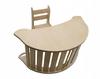 Houten Montessori Wipstoel Voor Kinderen, Groot, Stevige Wipstoel, Bureau Pl