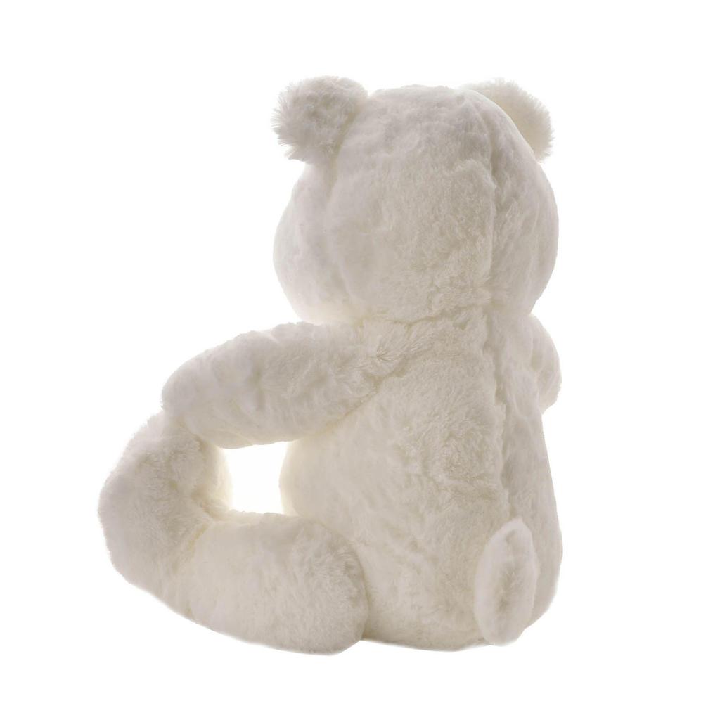 Bambino Bílý plyšový medvěd Velký 31 cm
