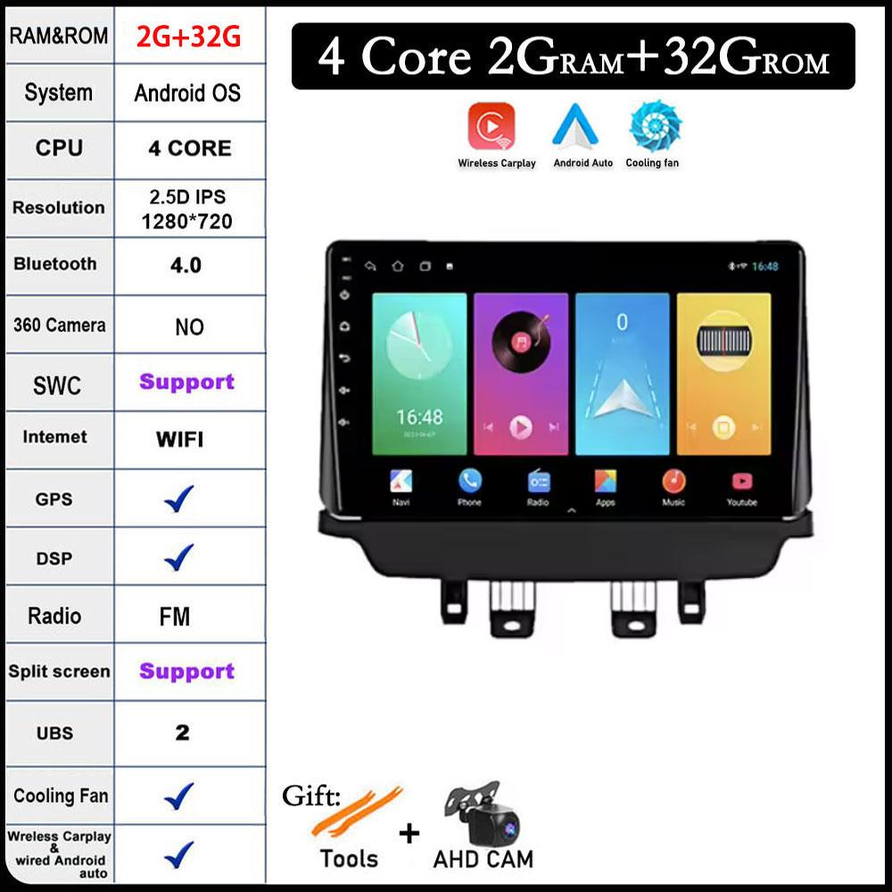 Android 14 For Mazda CX-3 CX3 Mazda 2 DK 2014-2021 QLED IPS CarPlay DSP Car Radio GPS Multimedia Player Navigation HU DVD 4G LTE