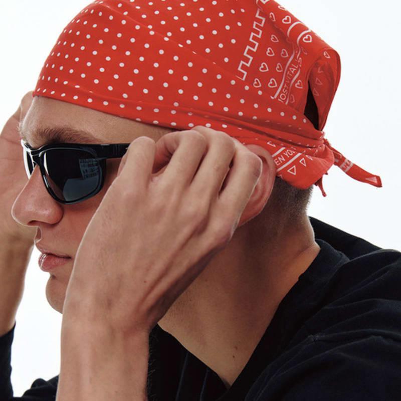 CENTAUR.KR CENTAUR ARCHIVE SMALL BANDANA_RED