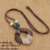 Retro Tassel Sweater Chain: Bohemian Flower Pendant Necklace for Women