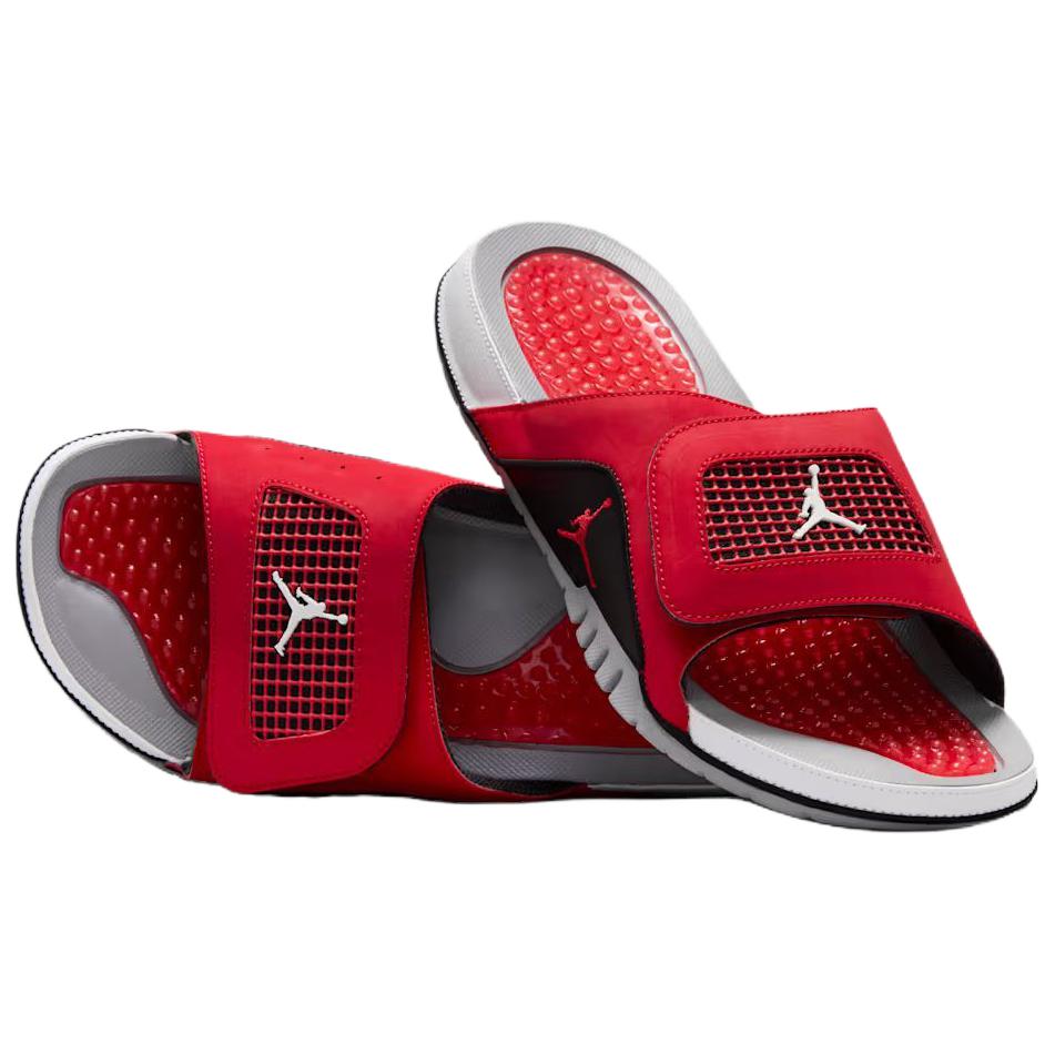 Jordan Klapki Hydro 4 Slide Męskie Czerwone Płomień 532225-600