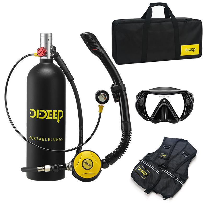 DIDEEP X5000Plus 2L Scuba Snorkeling Gear Oxygen Tank