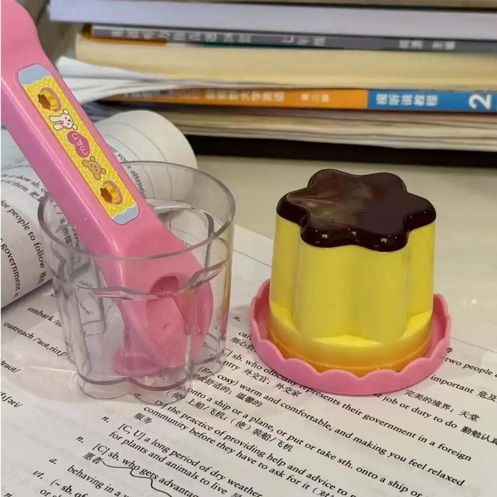 Food Feeding Pudding Feeding Toy Simulation Role Play Kitchen Strawberry Pudding Toy Pretend Play House Toys Kids Gift