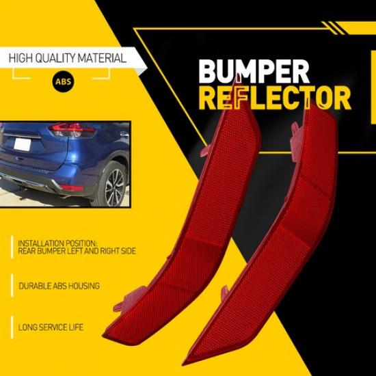 Pair Rear Bumper Marker Light Reflector LH For Rogue Nissan 2017- NI1184105