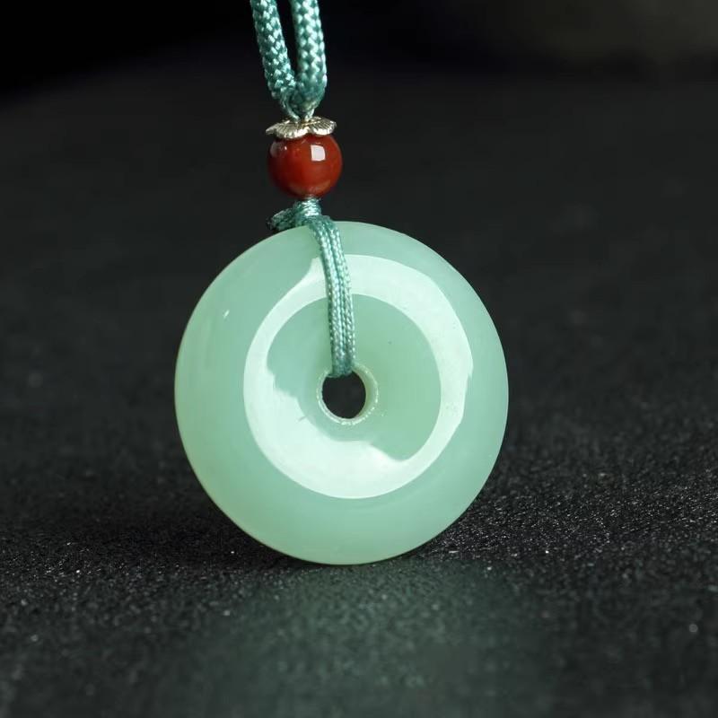 Pendant Ping an Buckle Wu Shi Brand Gift Necklace