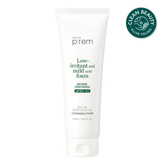Make P:REM Safe Me Relief Moisture Cleansing Foam 250ml