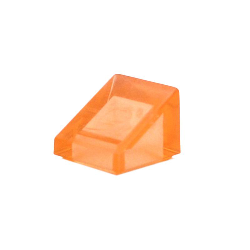100pcs DIY Building Blocks Figure Smooth Bevel Bricks 1x1 Educational Creative Size Compatible With 54200 Toys for Children