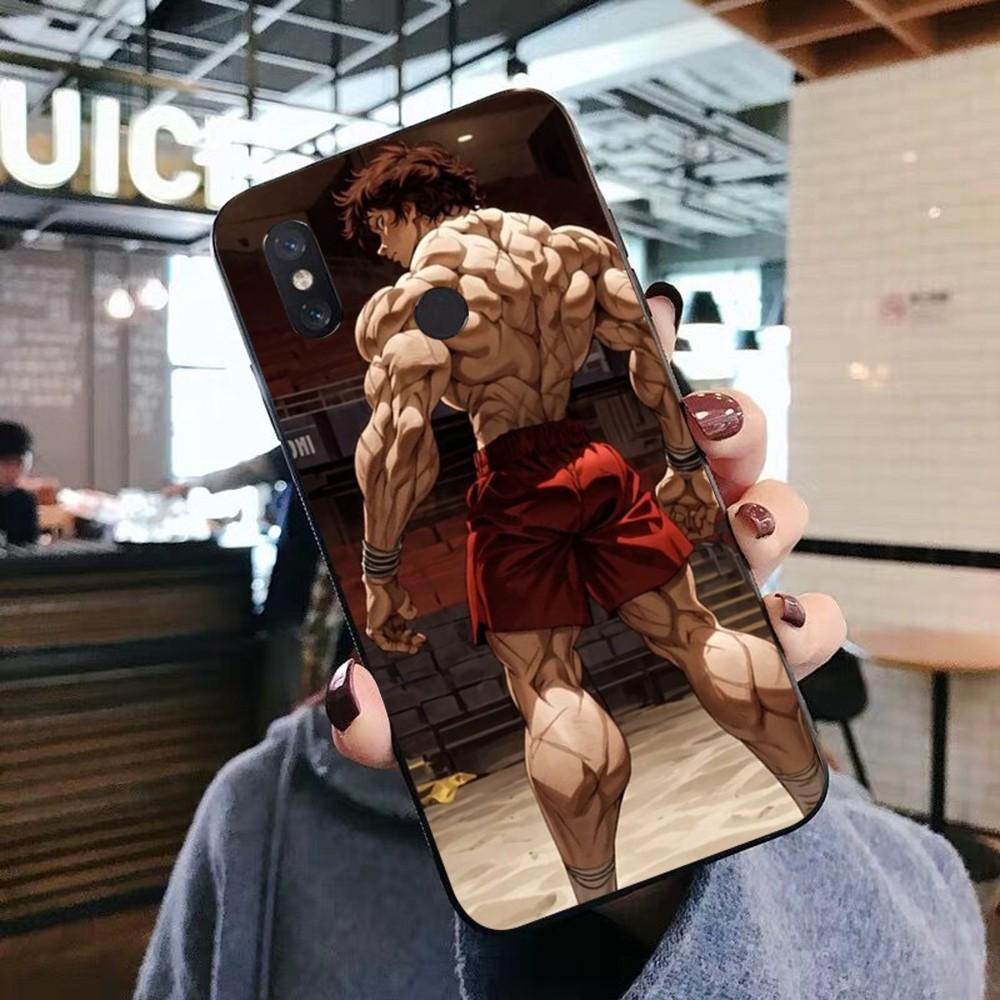 Anime B-Baki Phone Case For Xiaomi Mi 5X 8 9 10 11 12 Lite Pro 10T PocoX3pro PocoM3 Note 10 Pro Lite