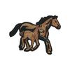 Ponies Embroidered Patches Horse Head Iron On Patches Applique Patches Animal Sewing On Patches Sewing Patches for Hat