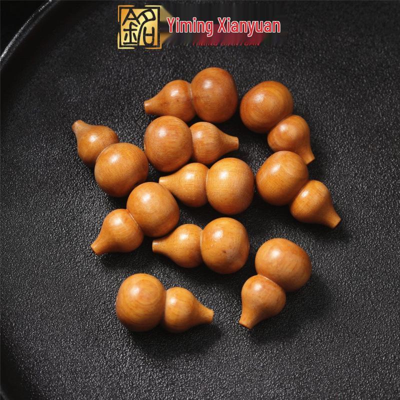 Sandalwood Rosewood Gourd Pendant Necklace DIY Accessories
