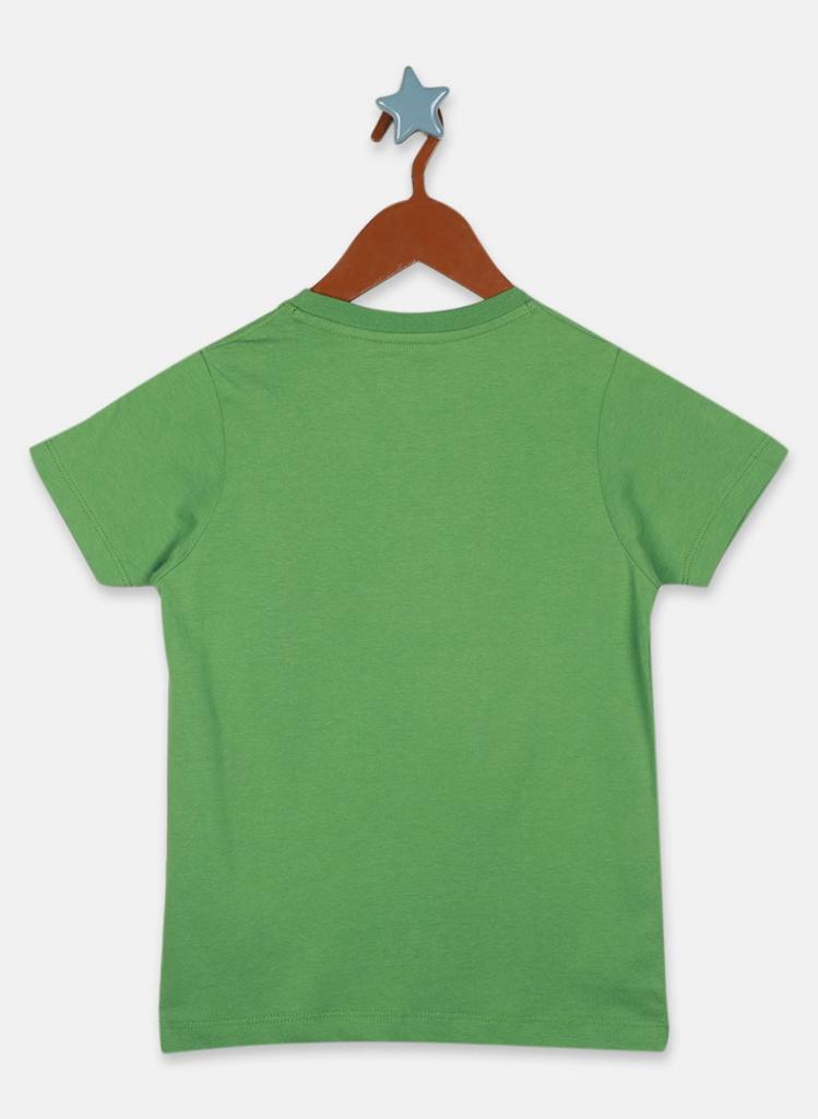 MONTE CARLO Boy Regular Fit Green Tshirt