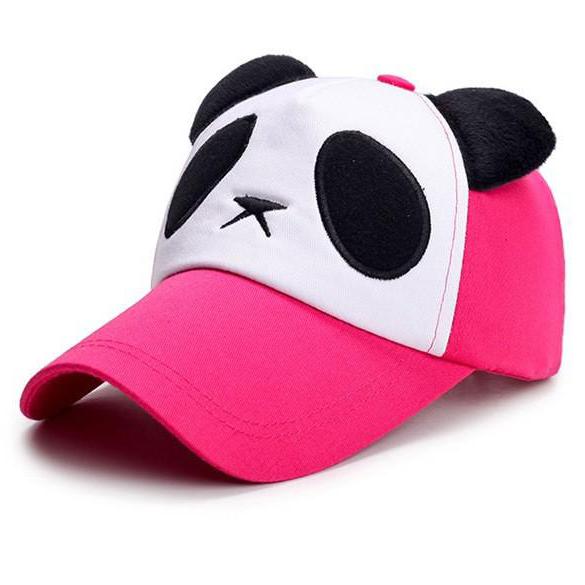 Summer Cute Panda Baseball Caps For Men Women Cotton Hip Hop Snapback Hats Sun Protection Boys Girls Outdoor Gorras Dropshipping