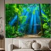 Washable Therapeutic Gift Tapestry Calming Underwater Scene for Home Office Relaxing Decor Present