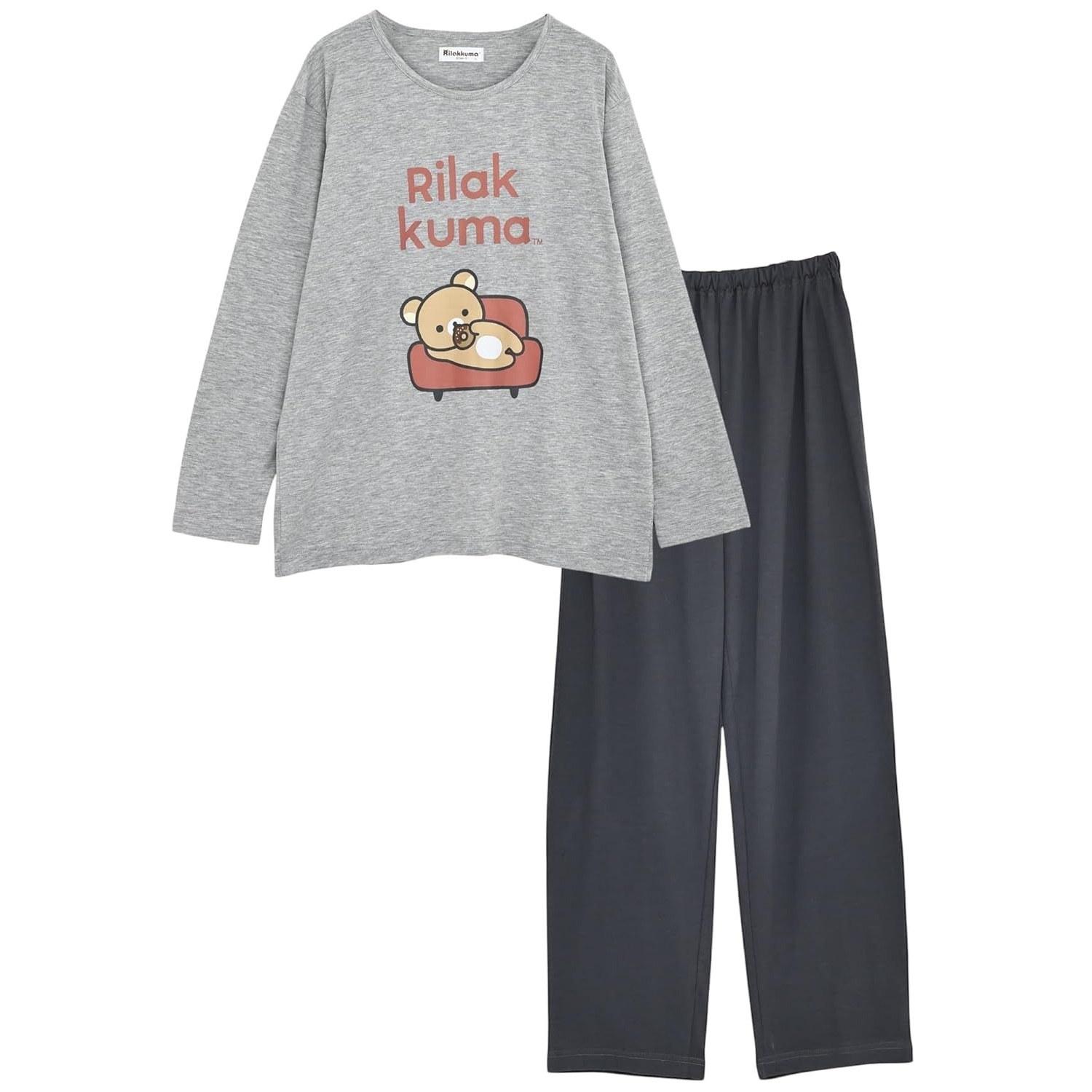 Kaitakufamily Rilakkuma Ladies Roomwear Pajamas Long Sleeve Tenjiku Spring Autumn
