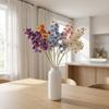 21 Heads Artificial Phalaenopsis Branches Real Touch Fake Mini Flowers  Dining Table