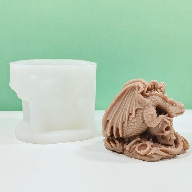 Castings Moulds Delicate Candle Mould Silicone Craft Pendants 3D Delicate Candle Molds Candle Decorations Moulds