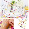 6 Sheets Colorful Stickers Pack Mini Star Heart Dots Self-adhesive Paper Marker Notes Decoration for Diary Album Reward