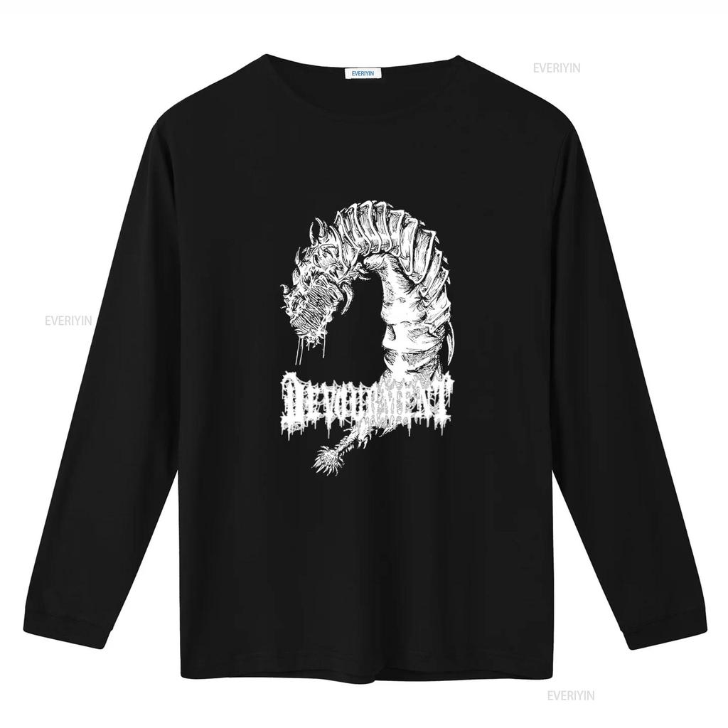 Devourment T Shirt Extreme Metal Band Inspired Design for Fans of Dying Fetus Suffocation Disgorge Cattle Decapitation vintage
