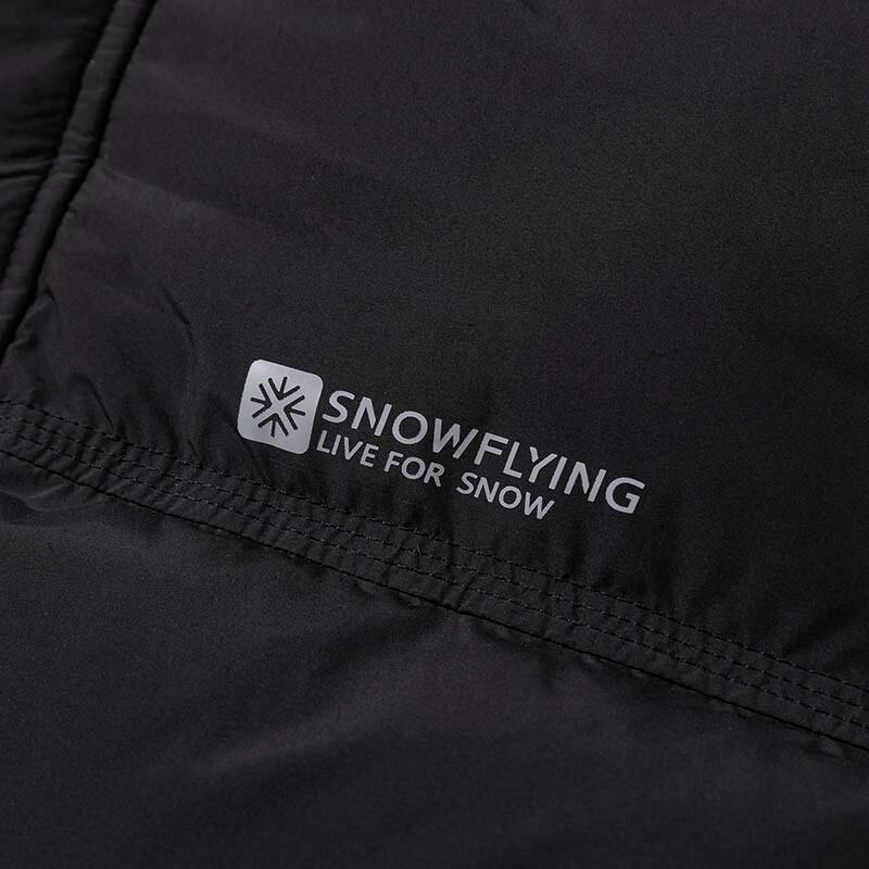 Xuezhongfei Men's Mid-Length Hooded Thickened Down Jacket