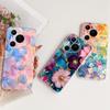 For Huawei Pura 70 70Pro 70 Ultra Pura 80 pro Pro+ Phone Case Clear Soft TPU Bumper Cover Cool Cartoon Butterfly Flower Funda