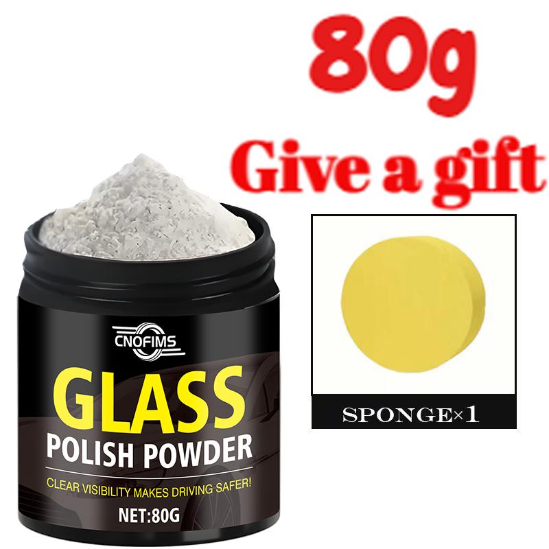 

Glass Polishing Powder - Professional Scratch Repair Polish for Cars, Bathrooms and Mirrored Surfaces - Restores Clarity Fast