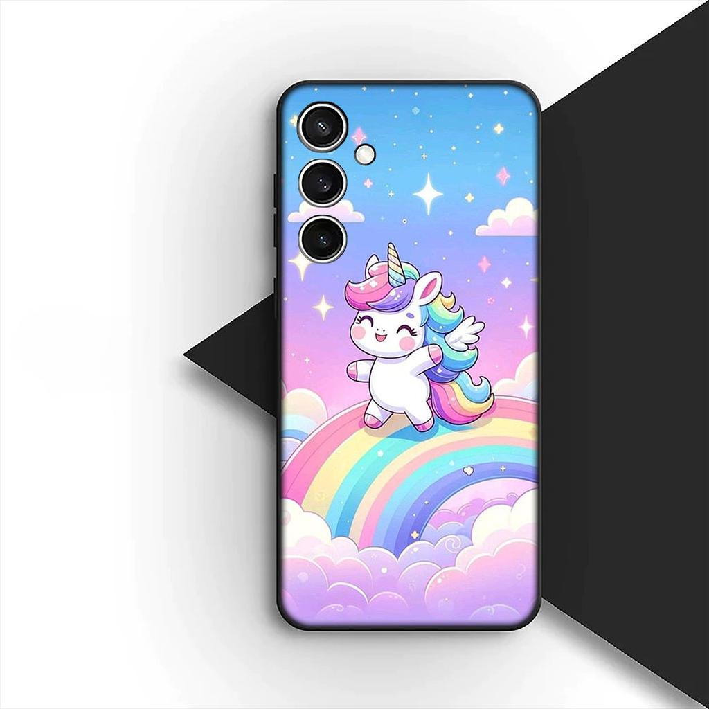 Casing for Apple iPhone 12 13 Pro Max Mini ProMax X XR Air 13Pro XS Phone Cover Protective Case Unicorn Wallpaper Lovely