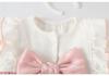 Newborn Baby Girl Autumn Romper - Princess Climbing Onesie for Spring or Fall.