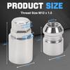 Wheel Lock Lug Nut Set M12 X 1.5 Anti Theft Fit Honda Accord Civic CRV Odyssey Acura Hyundai Accent Kia Lexus Mazda Toyota 4Runner Camry FJ Cruiser