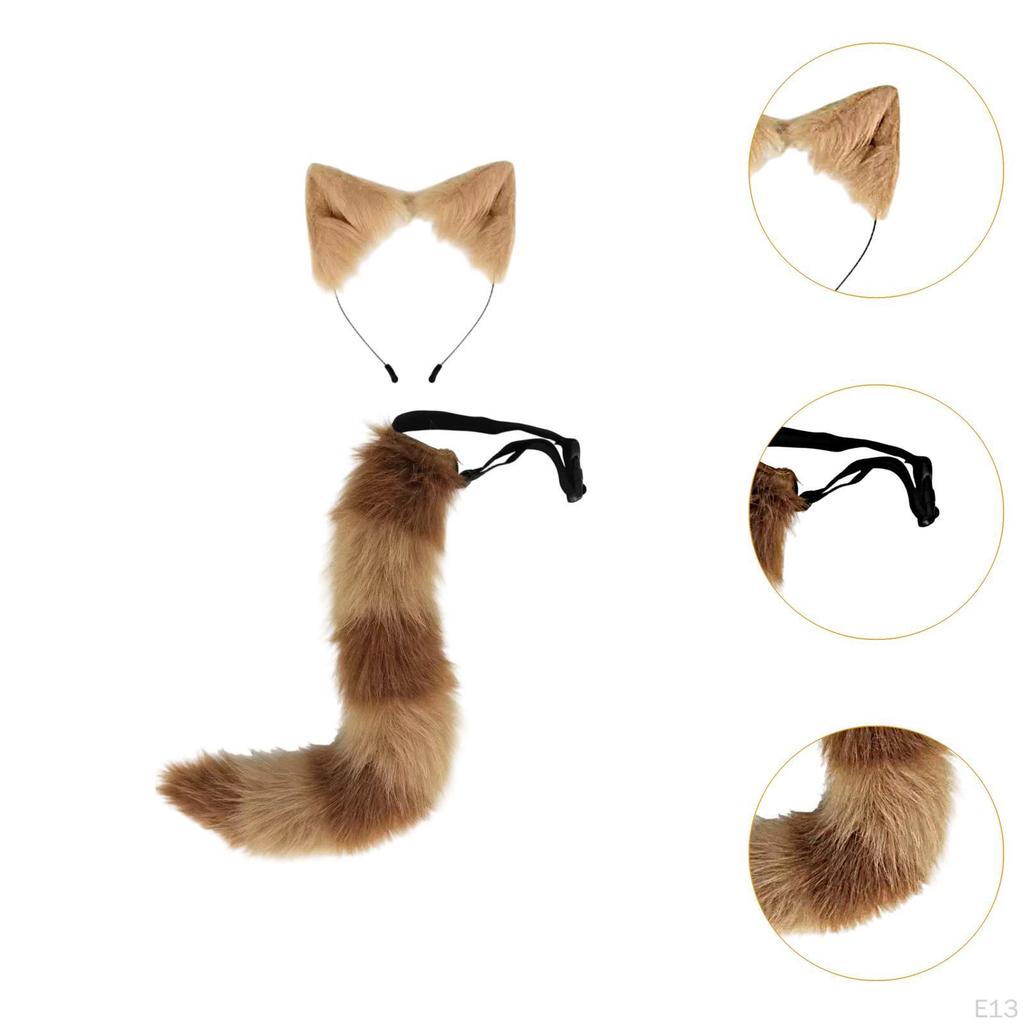and Tail Set Animal Cosplay Costume for Birthday Stage Performance