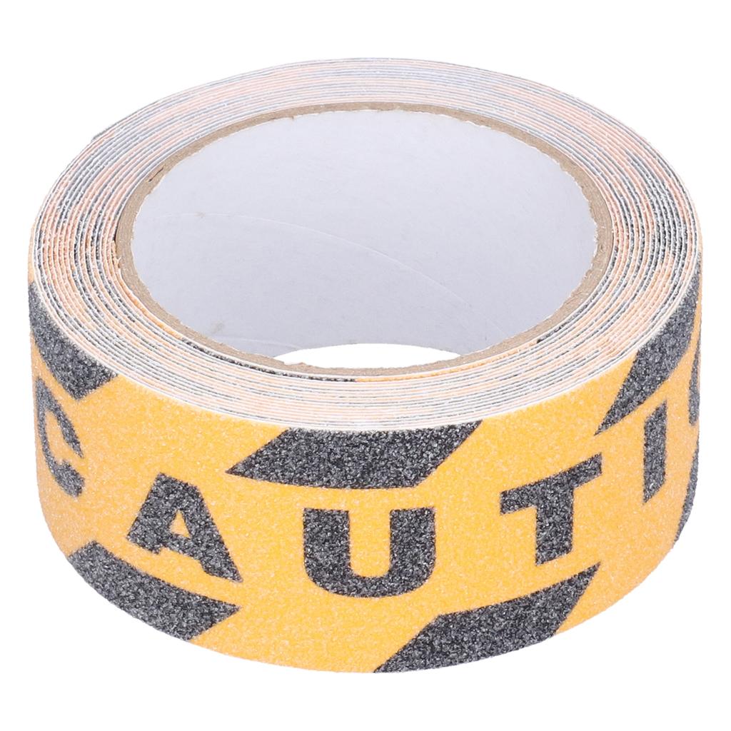 AntiSlip Tape NonSlip Waterproof PVC Caution for Step Stair Floor Outdoor Black and Yellow
