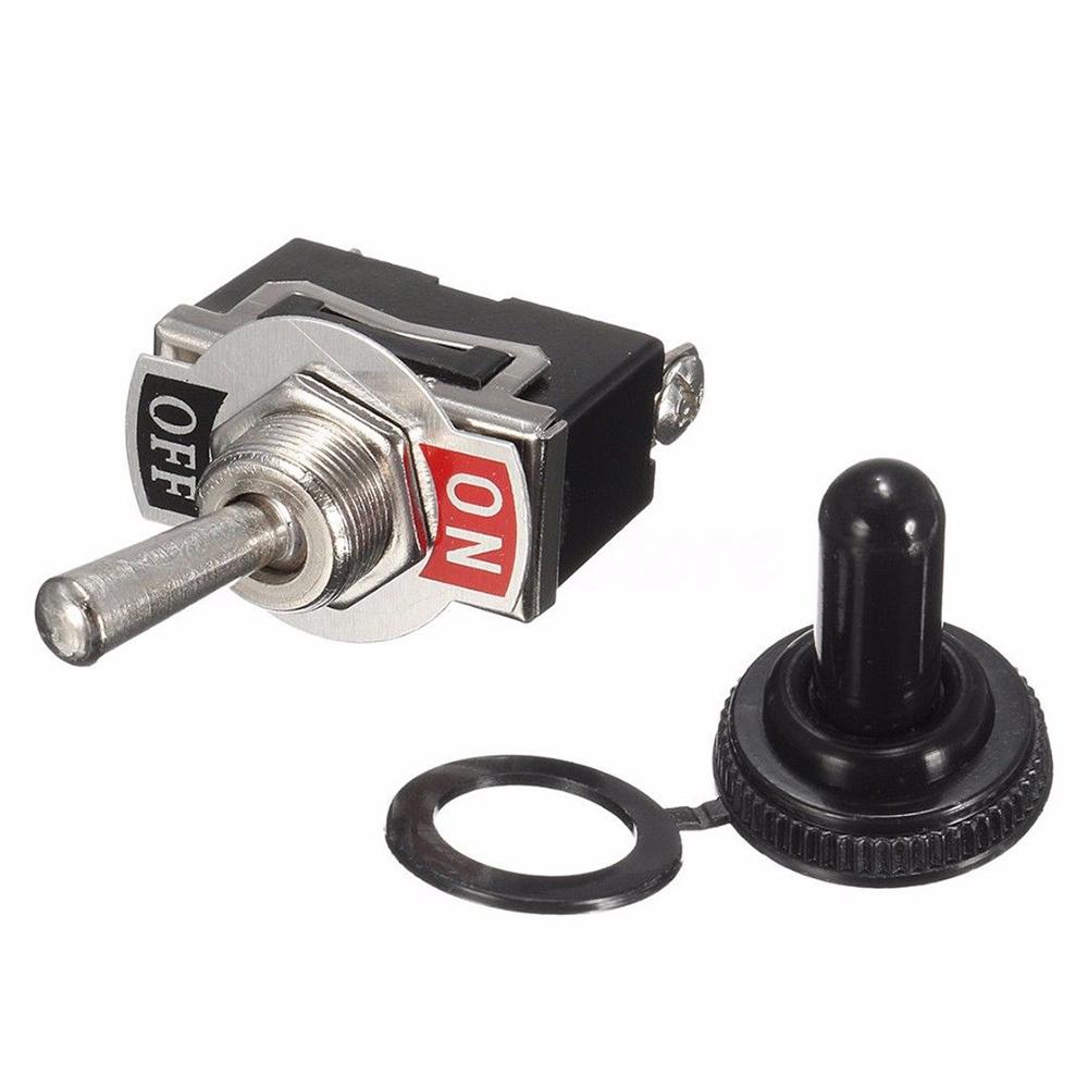 1PCS DIY Toggle Switch ON-OFF 2Pin 2 Position Latching KN3C-101 6A/250VAC 10A/125VAC Power Button Switch Car